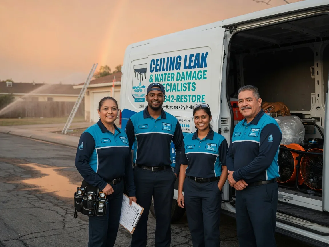 Ceiling Leak Cleanup company in Castalia, IA